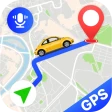 Voice GPS Navigation Direction icon