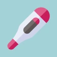 シンプル体温記録 - 体温計データ管理アプリ icon