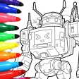 Jogos de pintar - Mecha & Robô icon