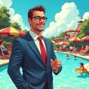 Waterpark Owner Simulator icon