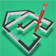 Dibujar plano de planta icon
