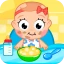 cuidado del bebé: juegos de be icon