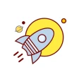 起飞VPN,GoFly VPN、V2ray、木马、sock5 icon