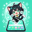Emojis Batería & Shimeji Anime icon