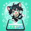Emojis Batería & Shimeji Anime icon