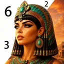 Ancient Color By Number Game
