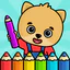 Ausmalen Spiele für Kinder icon