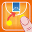 コーチのタクティカルボード-バスケットボール icon