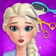 Friseur Spiele: Mädchen Frisör icon