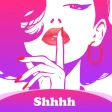 Shhhh - Chat por vídeo ao vivo icon