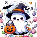 Süße Halloween-Farbe