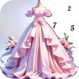 プリンセスドレスぬりえゲーム icon