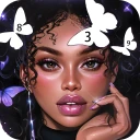 Black Color : Color By Number icon