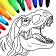 Dinosaurier malen für Kinder icon
