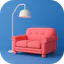 Design Intérieur IA - Interio icon