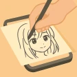 Lightbox draw - papel de calco icon