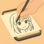 Lightbox draw - papel de calco icon