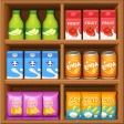 Waren sortieren Match-3-Puzzle icon