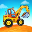 Truckgames voor kinderen Bouw icon