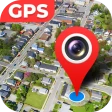 GPS-satelliet kaart navigatie icon