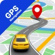 Navegación GPS y mapa de ruta icon