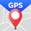 GPS Maps Navigation: GPS route icon