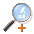 Lupa & Microscópio + icon