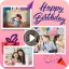 feliz cumpleaños video icon