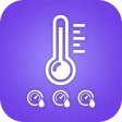Umidade e temperatura ambiente icon