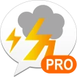 雷アラートPRO - お天気ナビゲータ icon