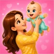 Mamãe e Bebê Recém-Nascido icon