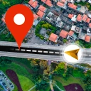 GPS Satellite Map Route Finder
