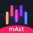 mAst: Music Status Video Maker icon
