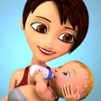 Jogo Simulador de Vida Mãe icon