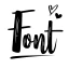 Fonte de Letras Diferentes icon