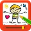 Lousa Magica  Tirar e Colorir icon
