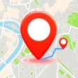 GPS Location Sharing on Phone icon