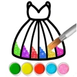 Coloration et dessin de robe icon