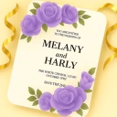 Carte d Invitation Mariage