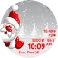 Santa Christmas Snowing icon