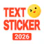 TextSticker 2024 WAStickerApps icon