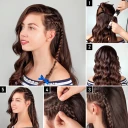 Penteado passo a passo icon