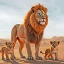 Rey León: Simulador de Caza icon