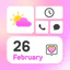 Cute Aesthetic Wallpaper Temas icon