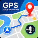 GPS Map Voice Navigation Route icon