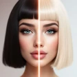 Kapsel & Baard: Haarkleur AI icon