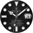 Analog Rolex Royal Watch face icon
