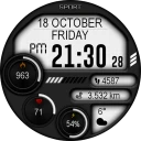 Digital Iwasa Watch Face