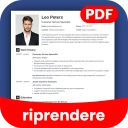 reanudar pdf - CV fabricante icon