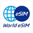 World eSIM 海外eSIM SIMカードなしで海外へ icon